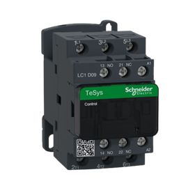 Picture of CONTACTOR 3P 9A 220VAC LC1D09M7 schneider