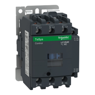 Picture of CONTACTOR 3P 40A 220VAC LC1D40AM7 schneider